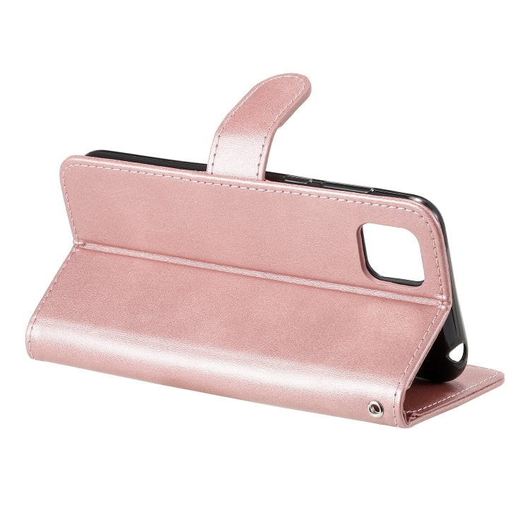 For Huawei Y5p Fashion Calf Texture Zipper Horizontal Flip Leather Case with Stand & Card Slots & Wallet Function