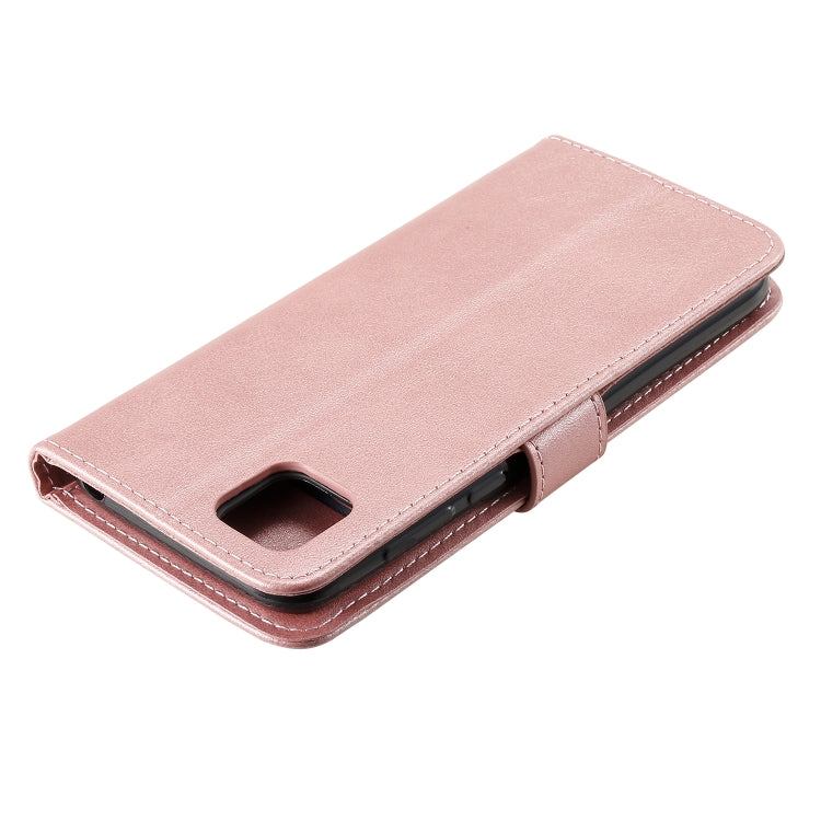 For Huawei Y5p Fashion Calf Texture Zipper Horizontal Flip Leather Case with Stand & Card Slots & Wallet Function