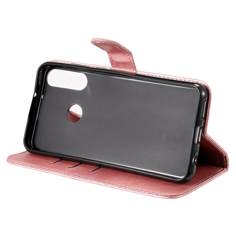 For Huawei Y6p Fashion Calf Texture Zipper Horizontal Flip Leather Case with Stand & Card Slots & Wallet Function