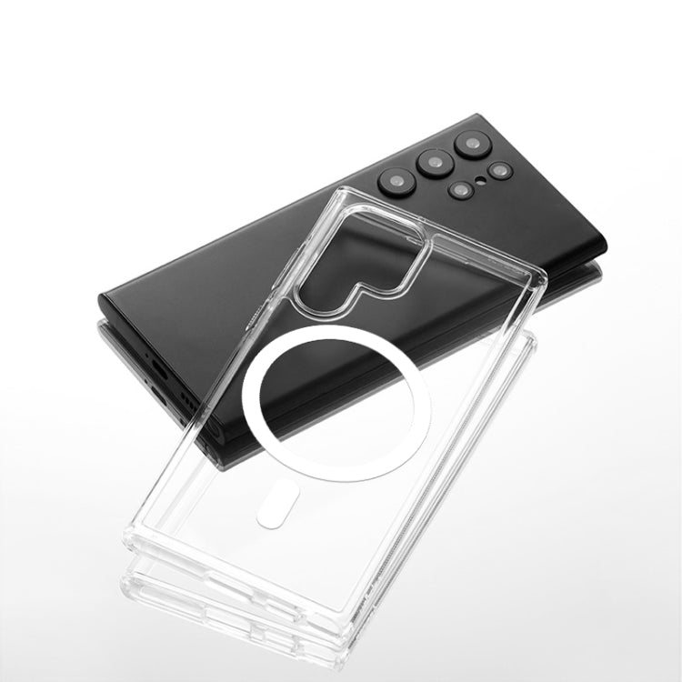 For Samsung Galaxy S23 FE 5G TPU Magsafe Phone Case - Transparent