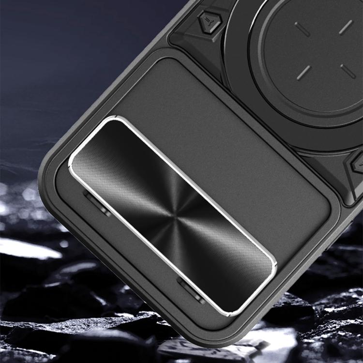 For Google Pixel 10a CD Texture Sliding Camshield Magnetic Holder Phone Case
