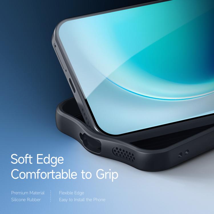 For vivo X300 DUX DUCIS Aimo Series TPU + PC Frosted Feel Phone Case - Black