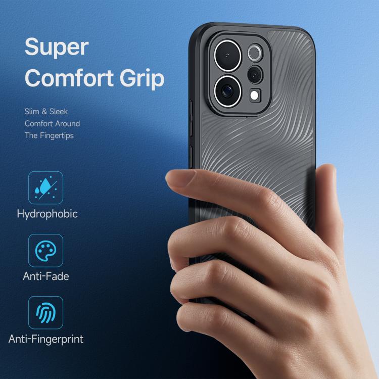 For vivo V70 / S50 5G DUX DUCIS Aimo Series TPU + PC Frosted Feel Phone Case - Black