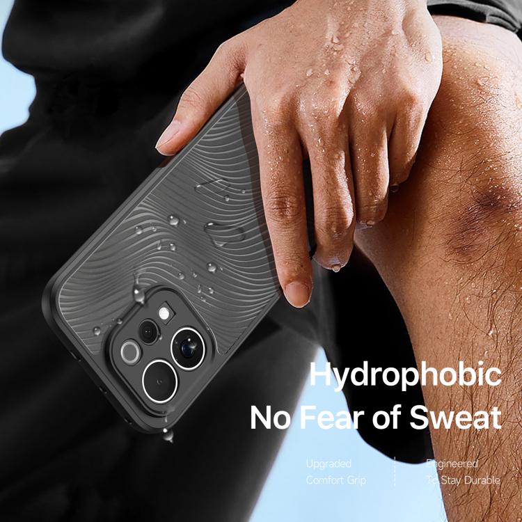 For vivo V70 / S50 5G DUX DUCIS Aimo Series TPU + PC Frosted Feel Phone Case - Black