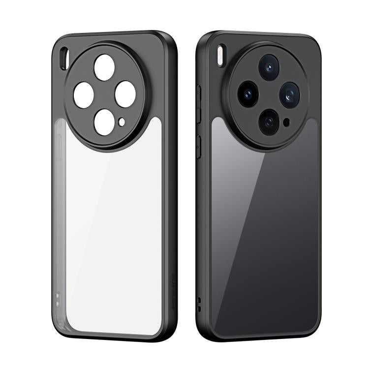 For vivo X300s DUX DUCIS Aimo Series TPU + PC Frosted Feel Phone Case - Black