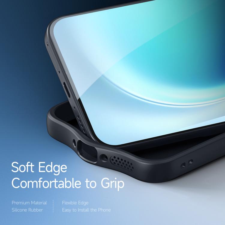 For vivo X300s DUX DUCIS Aimo Series TPU + PC Frosted Feel Phone Case - Black
