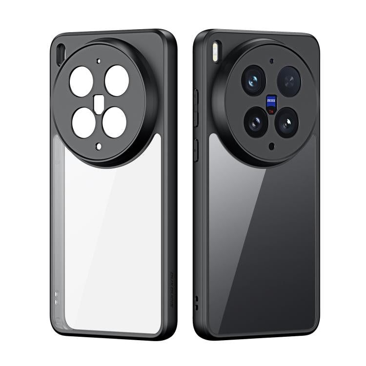 For vivo X300 Ultra DUX DUCIS Aimo Series TPU + PC Frosted Feel Phone Case - Black