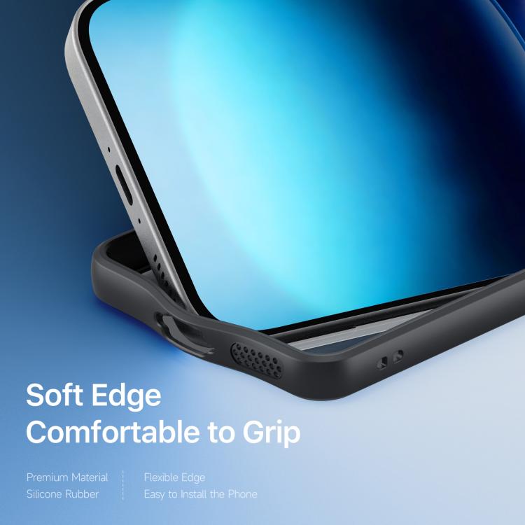 For vivo iQOO 15R 5G / Z11 Turbo 5G DUX DUCIS Aimo Series TPU + PC Frosted Feel Phone Case - Black