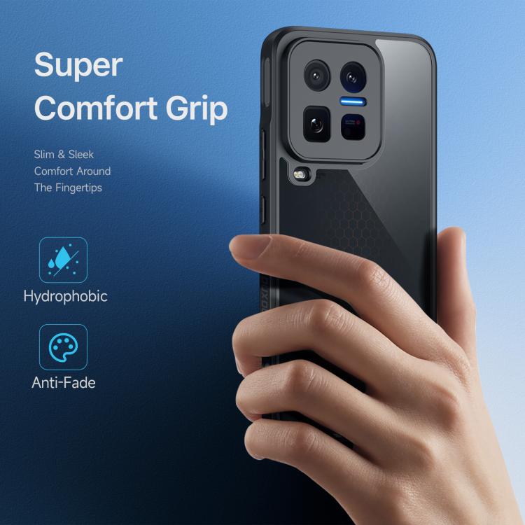 For vivo iQOO 15 Ultra 5G DUX DUCIS Aimo Series TPU + PC Frosted Feel Phone Case - Black