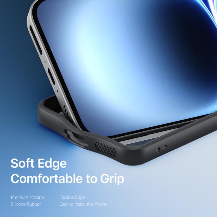 For vivo iQOO 15 Ultra 5G DUX DUCIS Aimo Series TPU + PC Frosted Feel Phone Case - Black