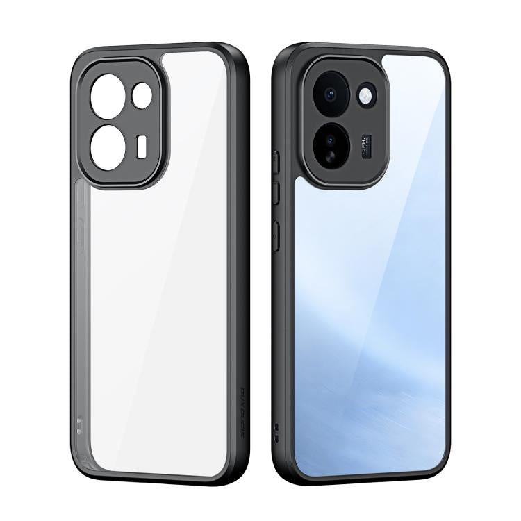 For vivo iQOO Z11 5G DUX DUCIS Aimo Series TPU + PC Frosted Feel Phone Case - Black