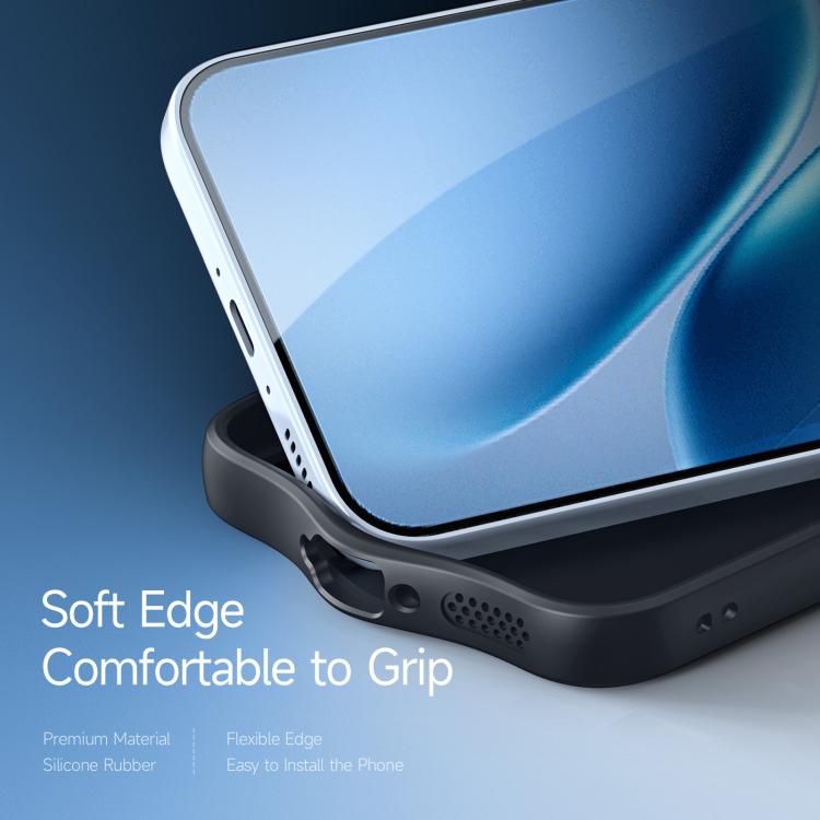 For vivo iQOO Z11 5G DUX DUCIS Aimo Series TPU + PC Frosted Feel Phone Case - Black