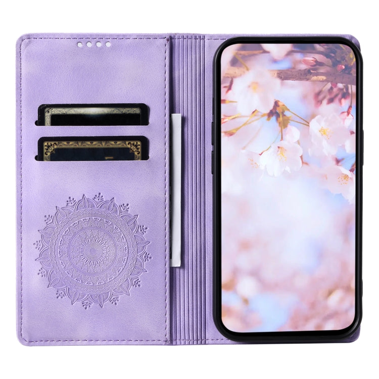 For Motorola Edge 50 Pro Totem Embossed Magnetic Leather Phone Case