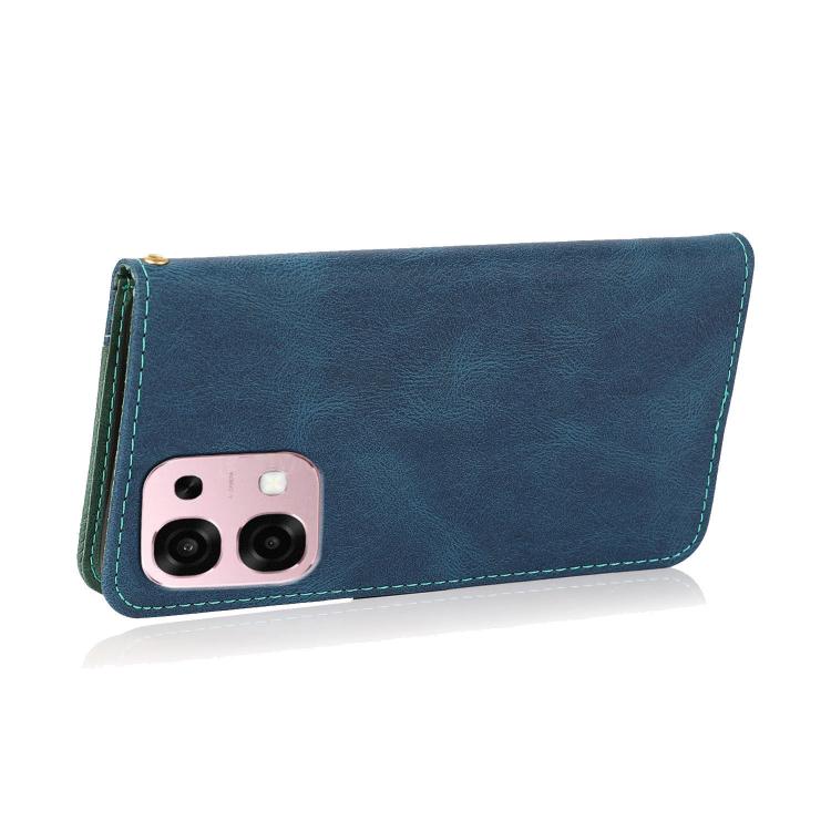 For OPPO A6 Pro 4G / 5G / F31 5G Dual-color Stitching Leather Phone Case