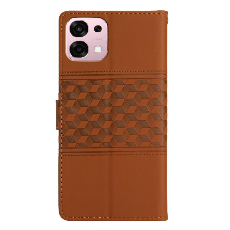 For OPPO A6 Pro 4G / 5G / F31 5G Diamond Embossed Skin Feel Leather Phone Case
