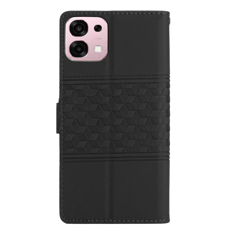 For OPPO A6 Pro 4G / 5G / F31 5G Diamond Embossed Skin Feel Leather Phone Case