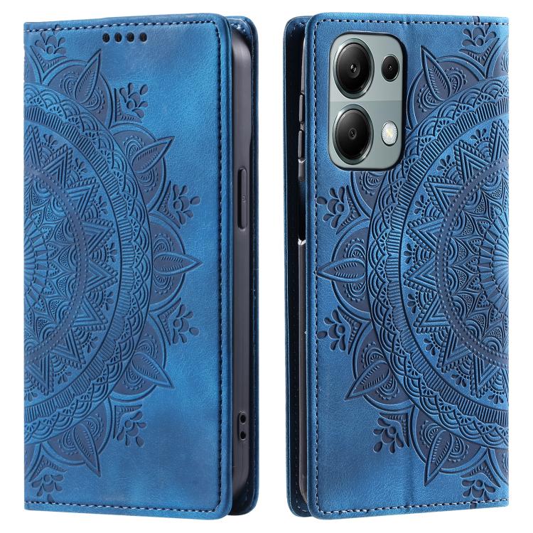 For OPPO Reno13 Pro Totem Embossed Magnetic Leather Phone Case