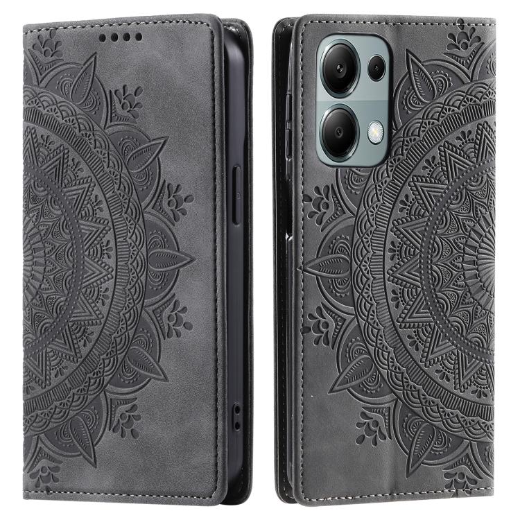 For OPPO Reno13 Pro Totem Embossed Magnetic Leather Phone Case