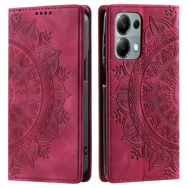 For OPPO Reno13 Pro Totem Embossed Magnetic Leather Phone Case