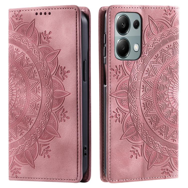 For OPPO Reno13 Pro Totem Embossed Magnetic Leather Phone Case