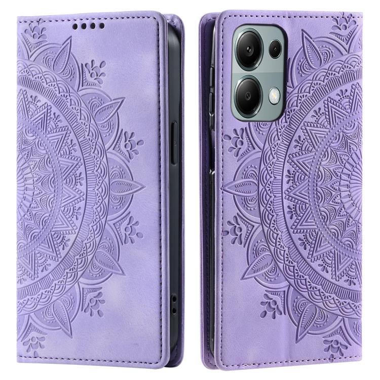 For OPPO Reno13 Pro Totem Embossed Magnetic Leather Phone Case