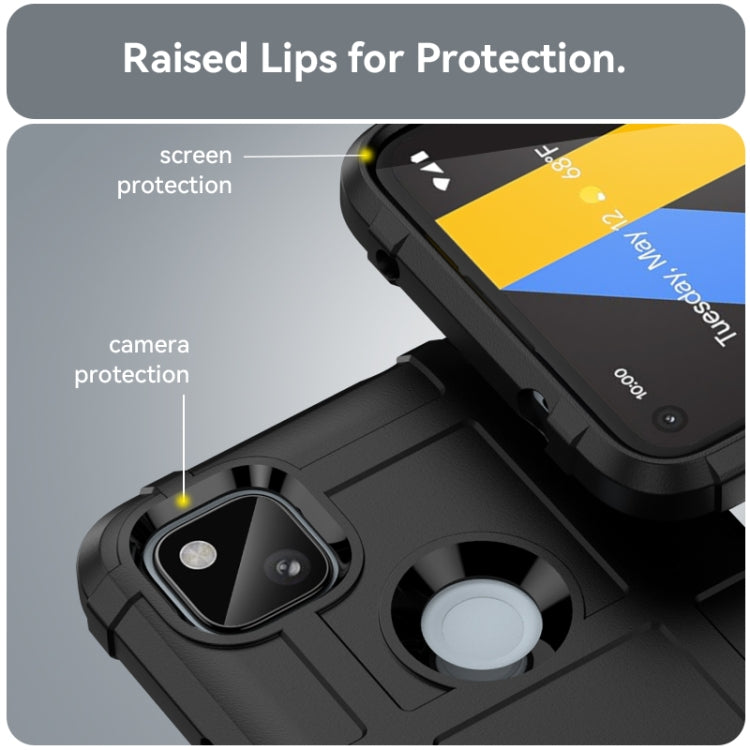 For Google Pixel 4a Full Coverage Shockproof TPU Phone Case