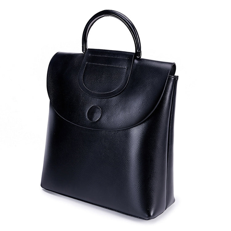 8882 Lady Leather Backpack Fashion Square Handbag