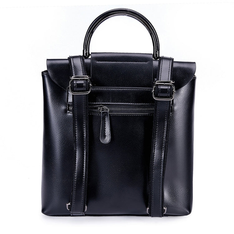 8882 Lady Leather Backpack Fashion Square Handbag