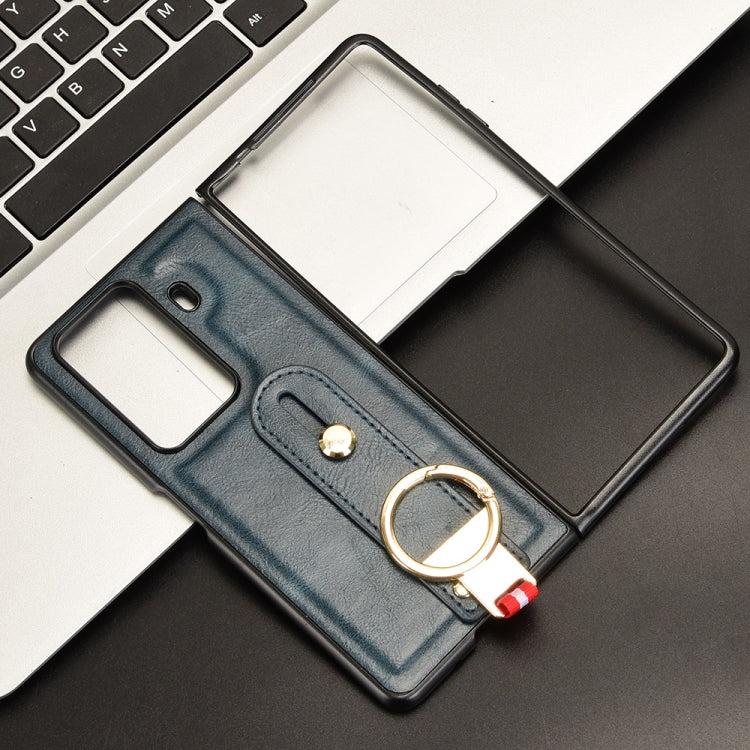 For Honor Magic VS3 Wristband Leather Back Phone Case