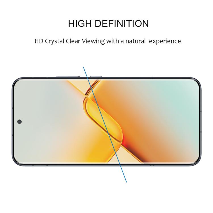 For Honor Power2 9H HD 3D Curved Edge Tempered Glass Film - Black