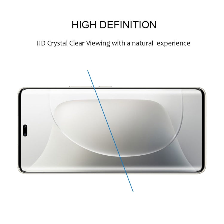 For Honor 300 Ultra 25pcs 9H HD 3D Curved Edge Tempered Glass Film - Black