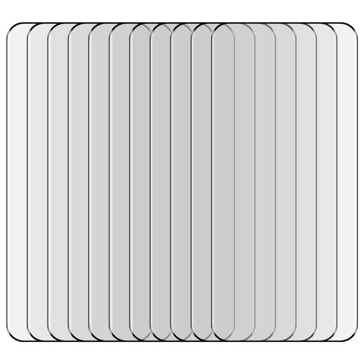 For Honor Power2 25pcs 9H HD 3D Curved Edge Tempered Glass Film - Black