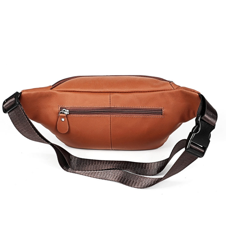 6030 Outdoor Leather Single Shoulder Messenger Bag Sports Multi-functional Phone Waist Bag
