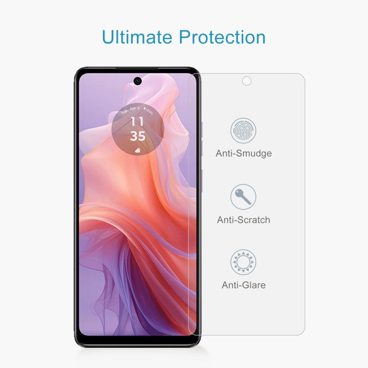 For Motorola Moto E14 10pcs 0.26mm 9H 2.5D Tempered Glass Film