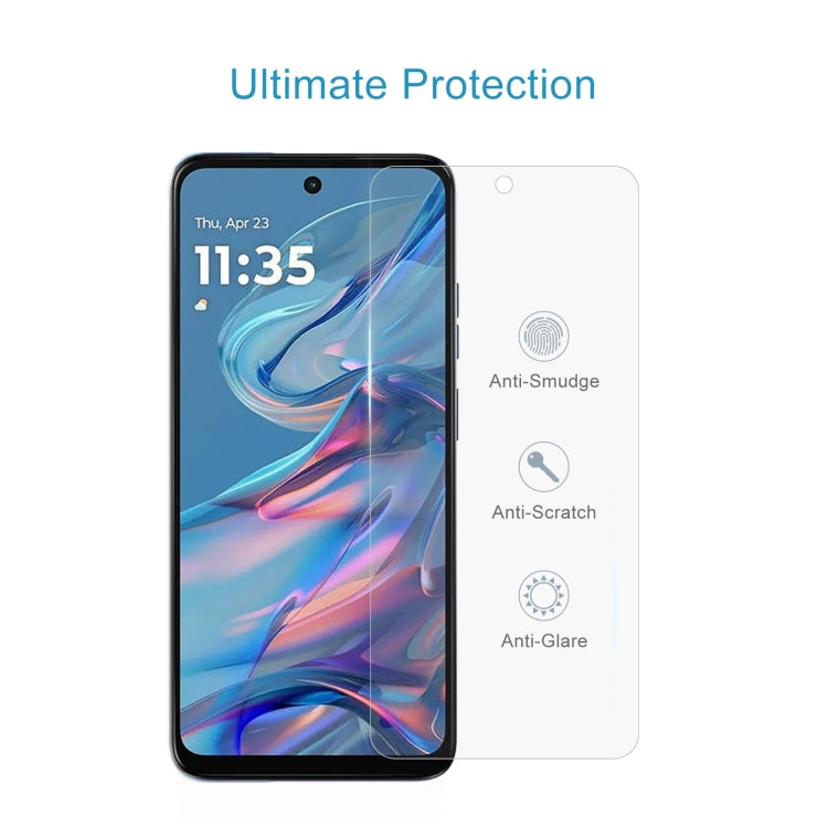 For Motorola Moto G45 5G 10pcs 0.26mm 9H 2.5D Tempered Glass Film