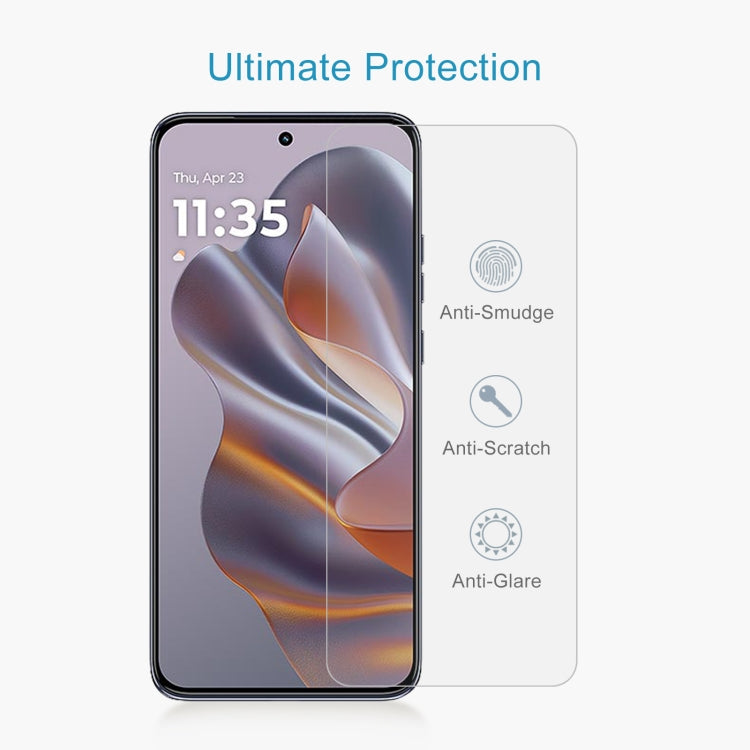 For Motorola Moto S50 10pcs 0.26mm 9H 2.5D Tempered Glass Film