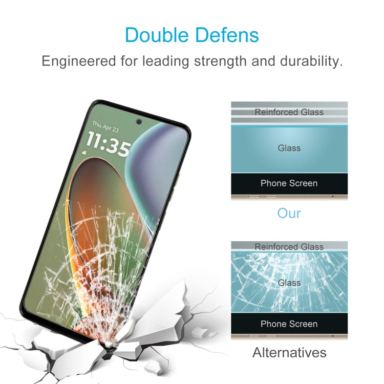 For Motorola Moto G15 10pcs 0.26mm 9H 2.5D Tempered Glass Film