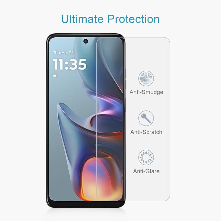 For Motorola Moto E15 10pcs 0.26mm 9H 2.5D Tempered Glass Film