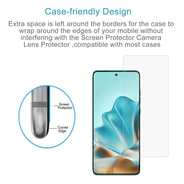 For Motorola Edge 60s Pro 5G 10pcs 0.26mm 9H 2.5D Tempered Glass Film