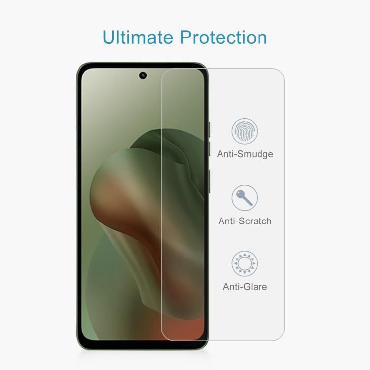 For Motorola Moto G66j 5G 10pcs 0.26mm 9H 2.5D Tempered Glass Film