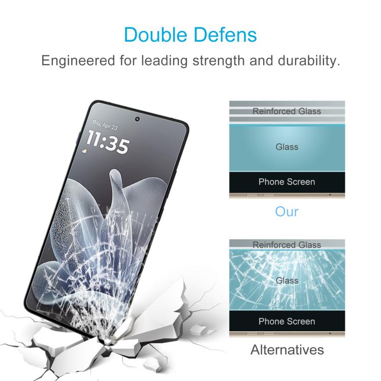 For Motorola Edge 70 5G 10pcs 0.26mm 9H 2.5D Tempered Glass Film