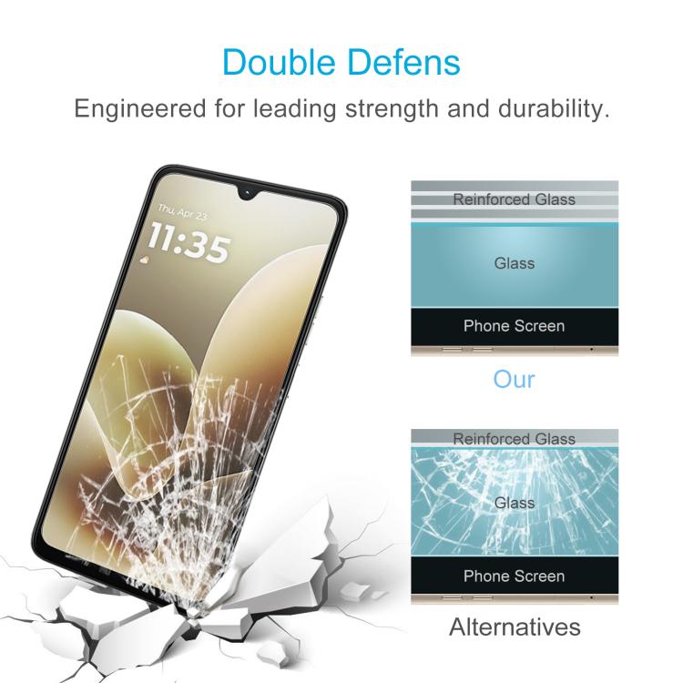 For Motorola Moto G06 Power 4G 10pcs 0.26mm 9H 2.5D Tempered Glass Film