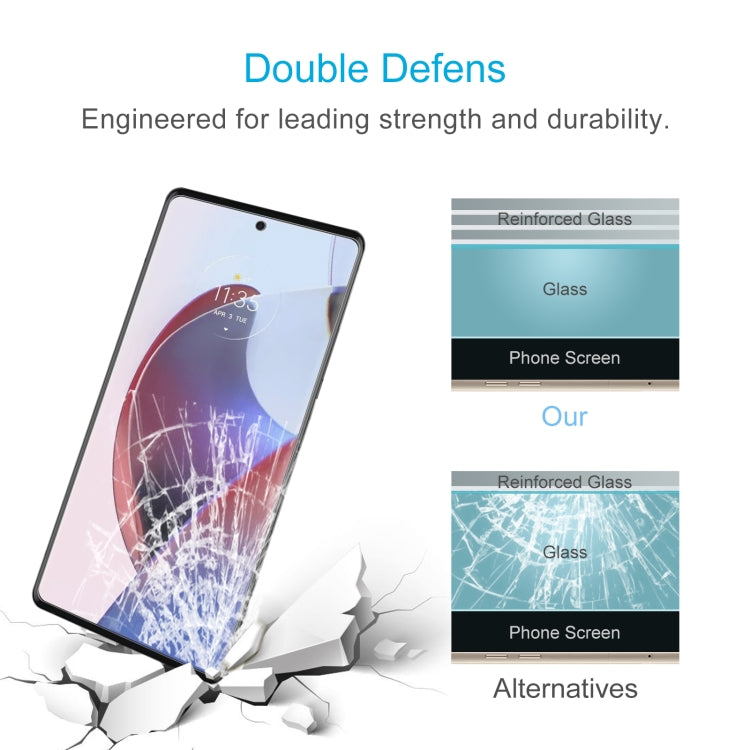For Motorola Moto X50 Ultra 50pcs 0.26mm 9H 2.5D Tempered Glass Film