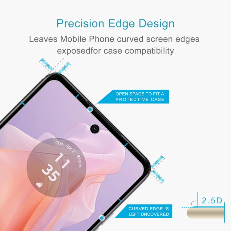 For Motorola Moto E14 50pcs 0.26mm 9H 2.5D Tempered Glass Film