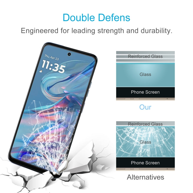 For Motorola Moto G45 5G 50pcs 0.26mm 9H 2.5D Tempered Glass Film