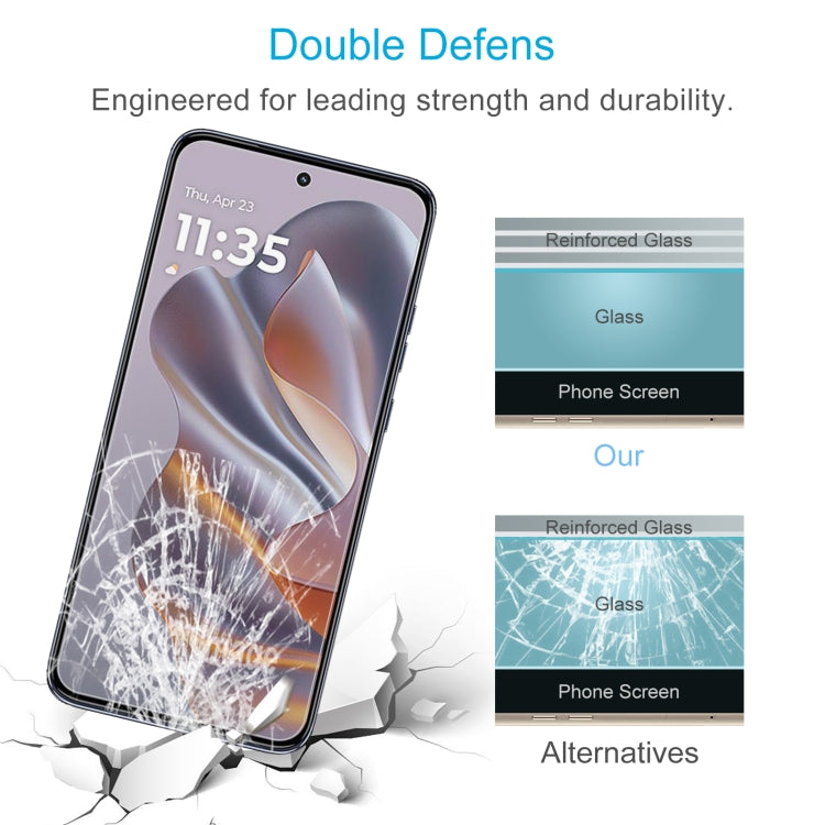 For Motorola Moto S50 50pcs 0.26mm 9H 2.5D Tempered Glass Film
