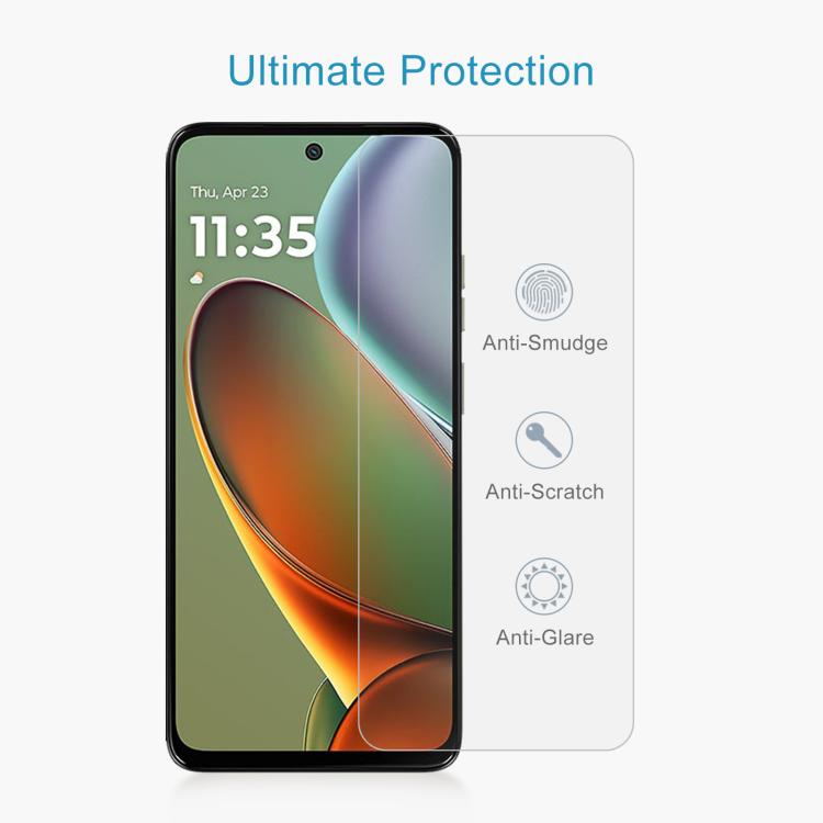 For Motorola Moto G15 Power 50pcs 0.26mm 9H 2.5D Tempered Glass Film