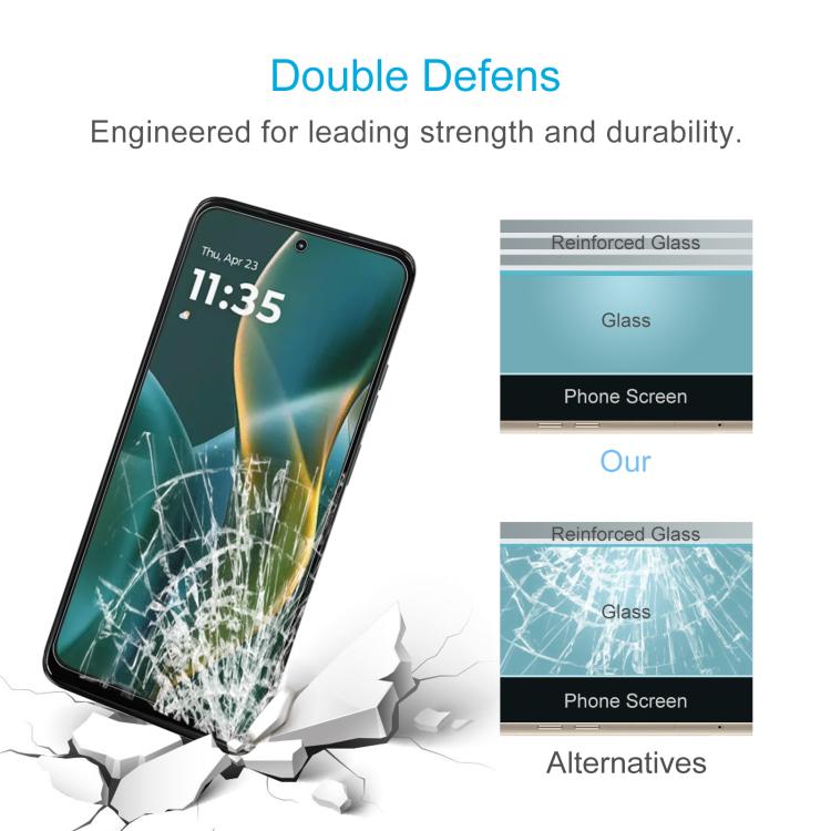 For Motorola Moto G Stylus 5G 2025 50pcs 0.26mm 9H 2.5D Tempered Glass Film