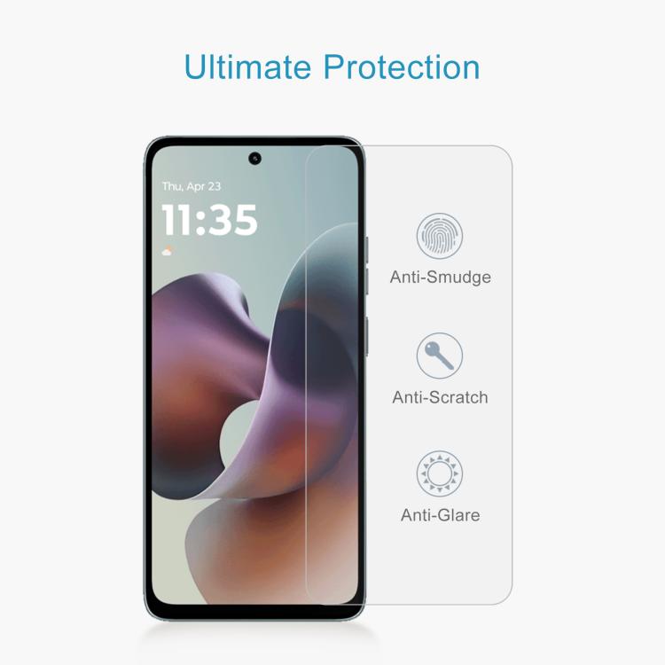 For Motorola Moto G66y 5G 50pcs 0.26mm 9H 2.5D Tempered Glass Film