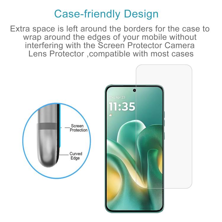For Motorola Edge 60 Neo 5G 50pcs 0.26mm 9H 2.5D Tempered Glass Film